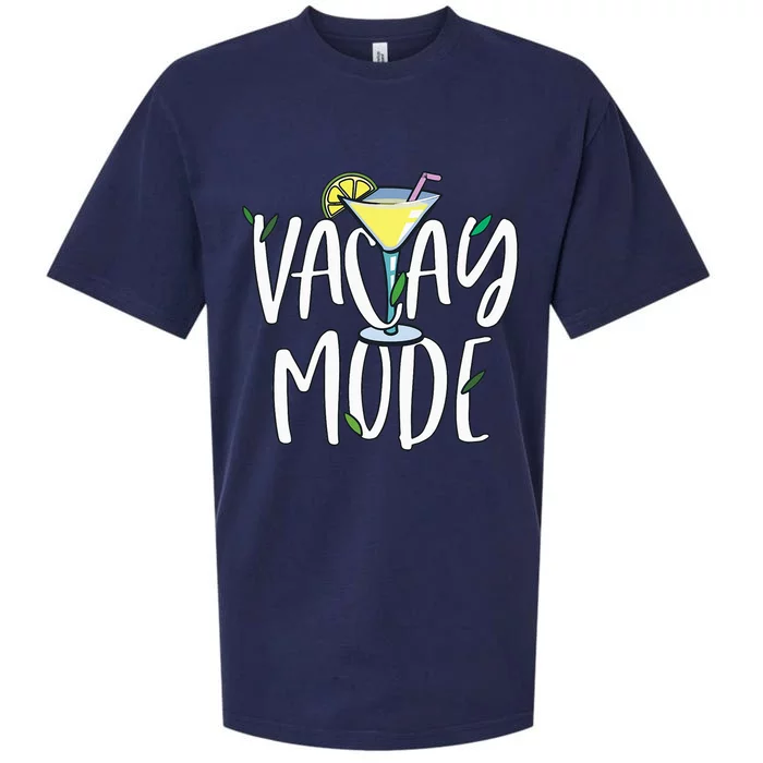 Vacay Mode  Vacation Outfit Cocktail Lover Sueded Cloud Jersey T-Shirt