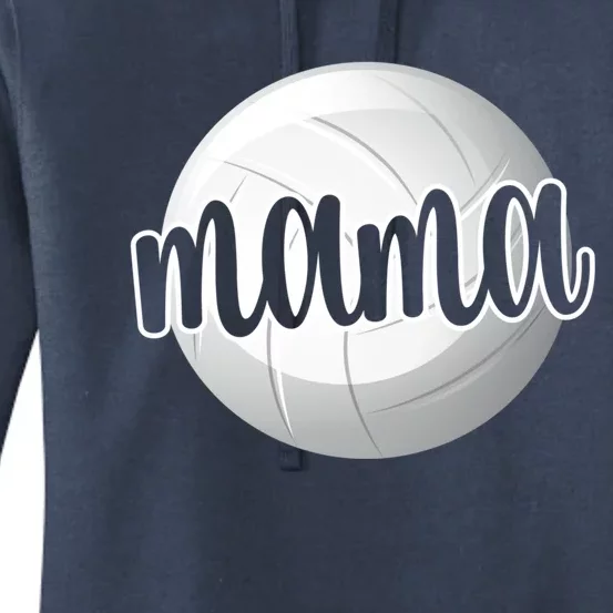 Volleyball Mama Volleyball Mom Of A Volleyball Player Gift Women's Pullover Hoodie