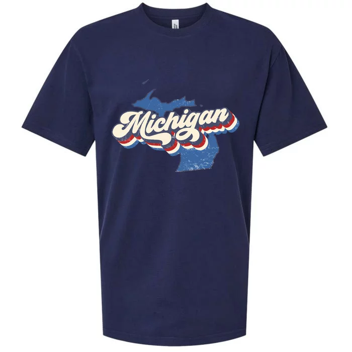 Vintage Michigan Sueded Cloud Jersey T-Shirt