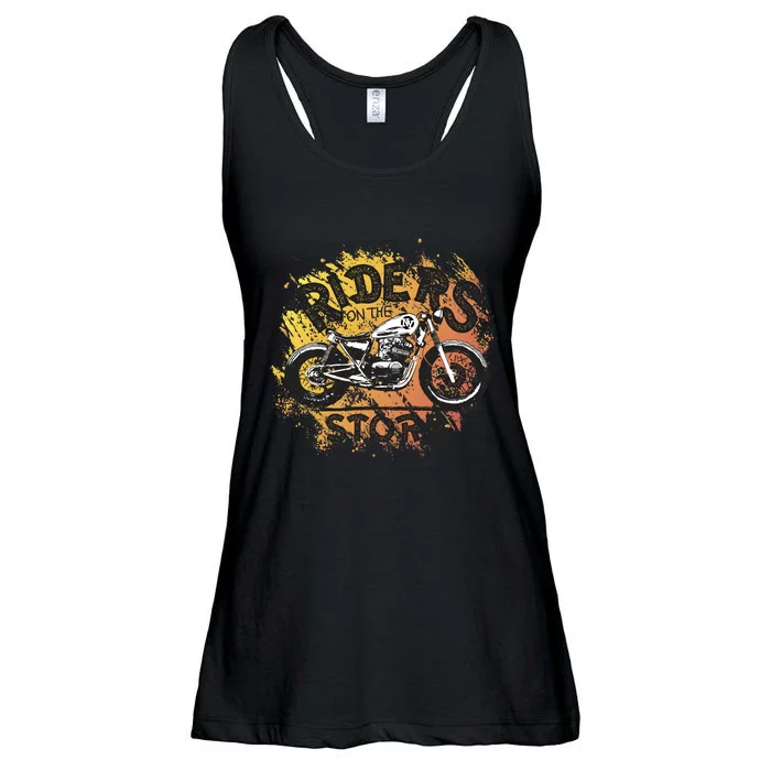 Vintage Motorcycle Ladies Essential Flowy Tank