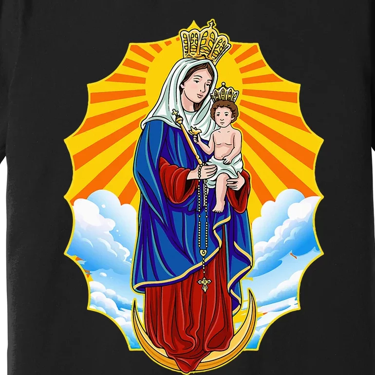 Venezuela Maracaibo Virgen Chinita Chiquinquira Premium T-Shirt