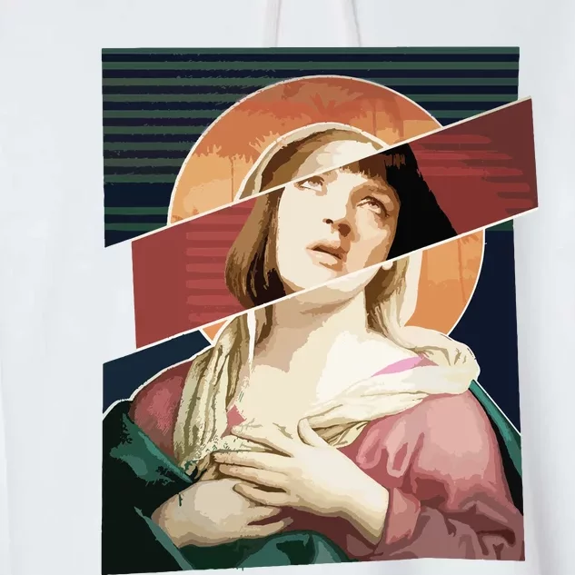 Virgin Mia Wallace Nose Bleed Overdose Icon Gift Garment-Dyed Fleece Hoodie