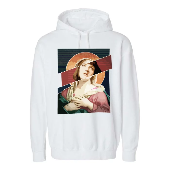 Virgin Mia Wallace Nose Bleed Overdose Icon Gift Garment-Dyed Fleece Hoodie