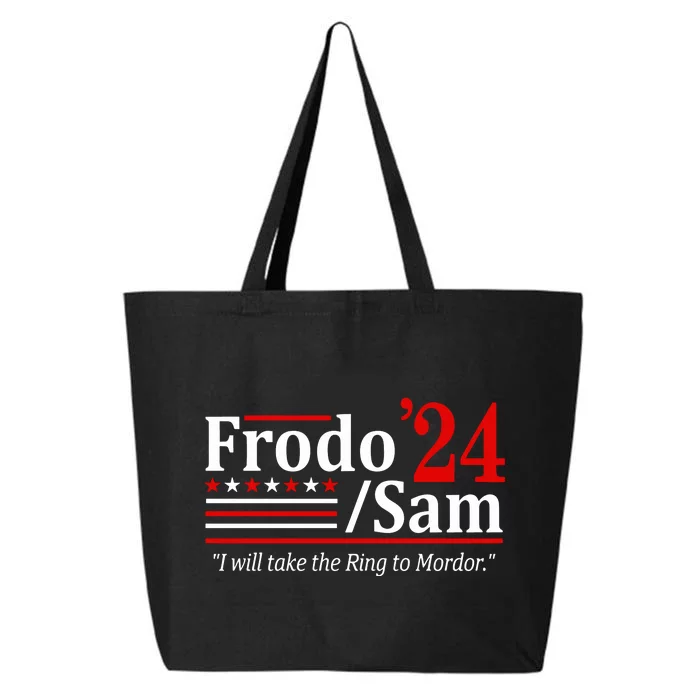 Viggo Mortensen Wearing Frodo And Sam 2024 I Will Take The Ring To Mordor 25L Jumbo Tote