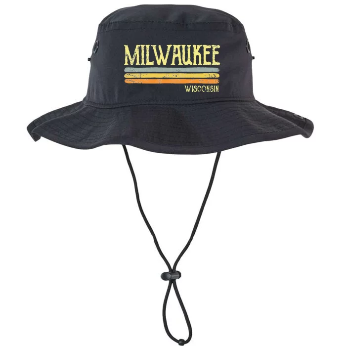 Vintage Milwaukee Wisconsin Wi Love Souvenir Legacy Cool Fit Booney Bucket Hat