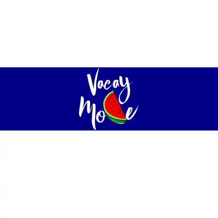 Vacay Mode Watermelon Tropical Summer Vibes Fruit Cool Gift Bumper Sticker