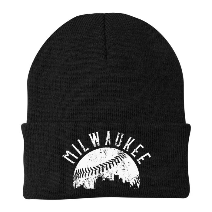 Vintage Milwaukee Wisconsin Skyline Apparel Knit Cap Winter Beanie