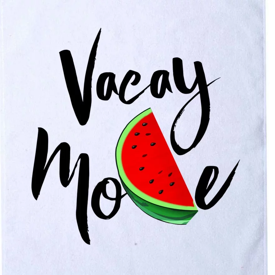 Vacay Mode Watermelon Tropical Summer Vibes Fruit Great Gift Platinum Collection Golf Towel