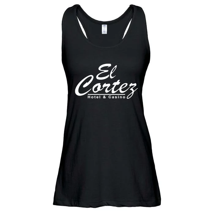 Vegas Matt Wearing El Cortez Hotel And Casino Ladies Essential Flowy Tank