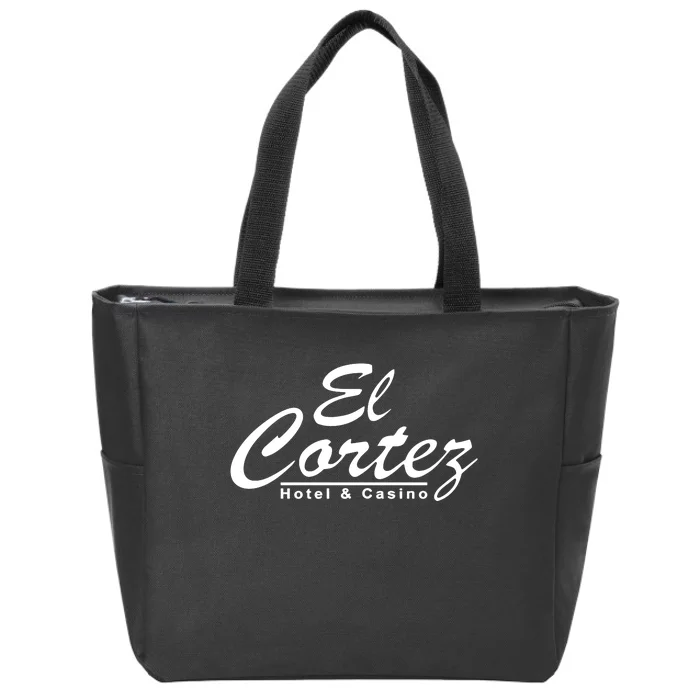 Vegas Matt Wearing El Cortez Hotel And Casino Zip Tote Bag