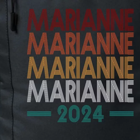 Vote Marianne Williamson Retro 2024 Daily Commute Backpack