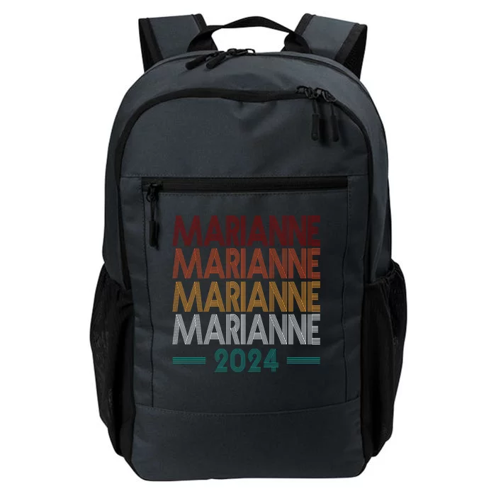 Vote Marianne Williamson Retro 2024 Daily Commute Backpack