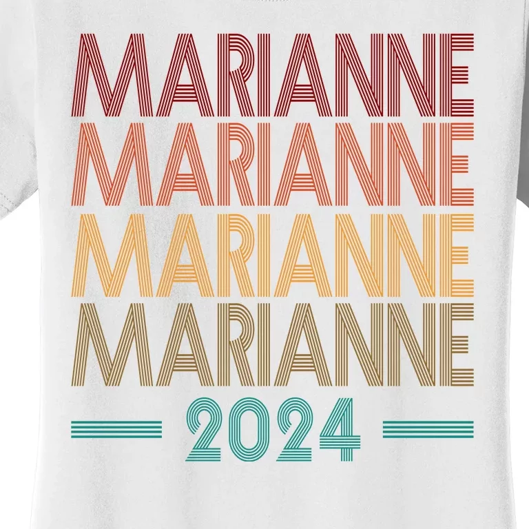 Vote Marianne Williamson Retro 2024 Women's T-Shirt