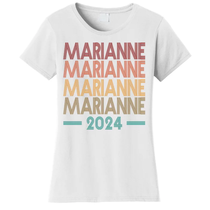 Vote Marianne Williamson Retro 2024 Women's T-Shirt