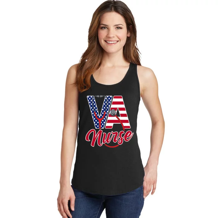 VA Nurse Apparel funny easter day Ladies Essential Tank