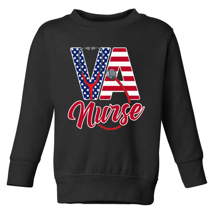 VA Nurse Apparel - VA Nurse Squad Toddler Sweatshirt