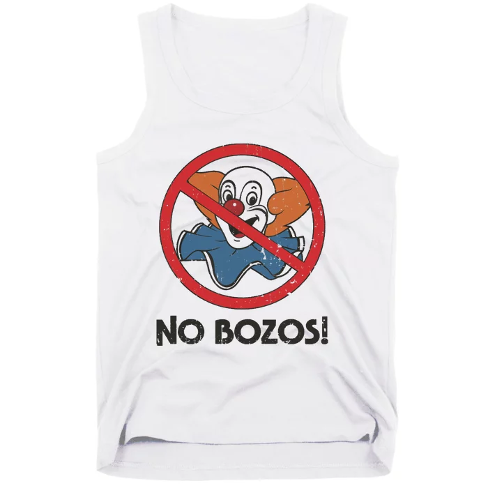 Vintage No Bozos 1983 Clowns Tank Top