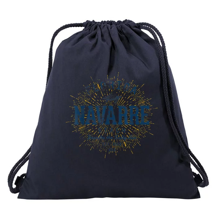 Vintage Navarre Beach Drawstring Bag