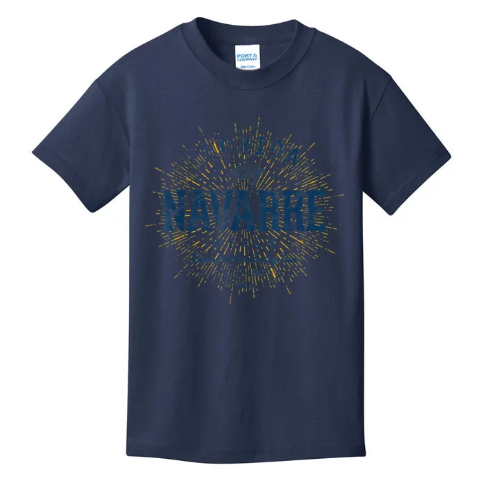 Vintage Navarre Beach Kids T-Shirt