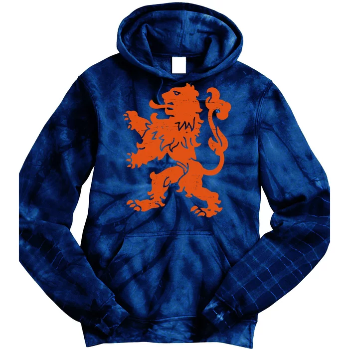 Vintage Netherlands Crest Logo Tie Dye Hoodie