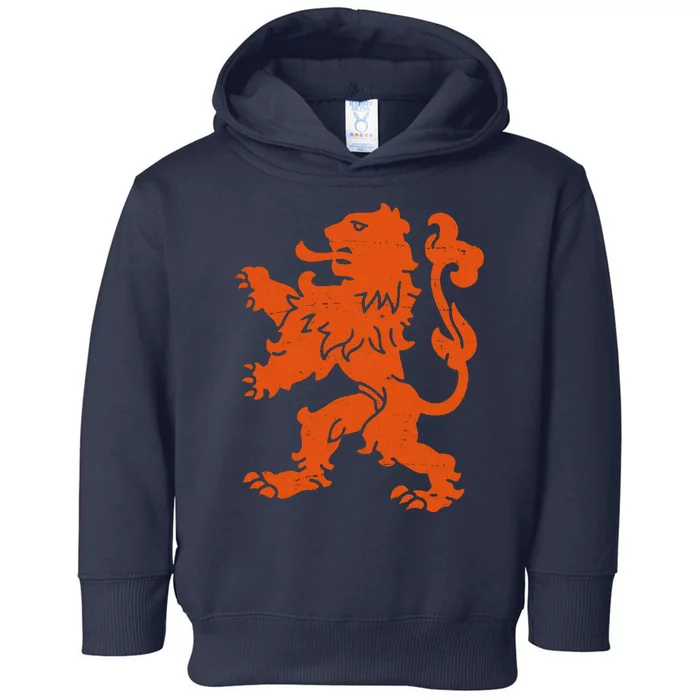 Vintage Netherlands Crest Logo Toddler Hoodie