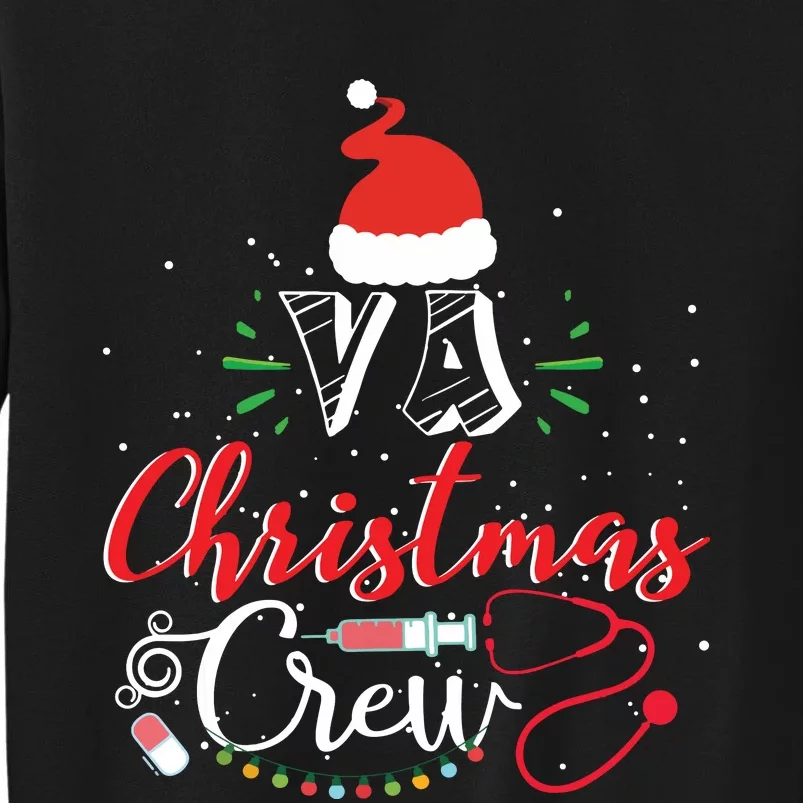 Va Nurse Christmas Crew Nurse Xmas Sweatshirt