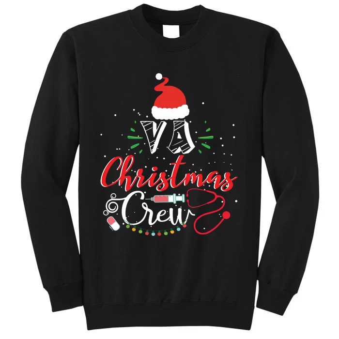 Va Nurse Christmas Crew Nurse Xmas Sweatshirt