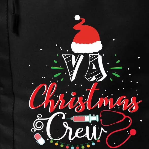 Va Nurse Christmas Crew Nurse Xmas Daily Commute Backpack