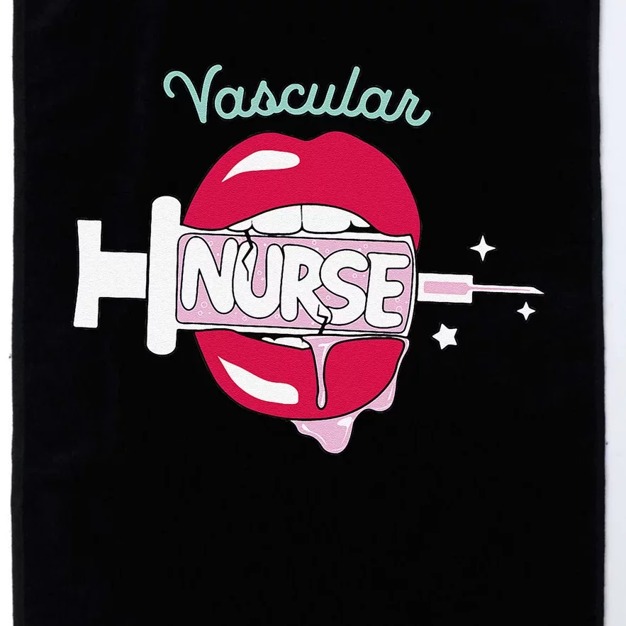 Vascular Nurse Cute Rn Cardiovascular Nursing Hot Lips Nurse Platinum Collection Golf Towel