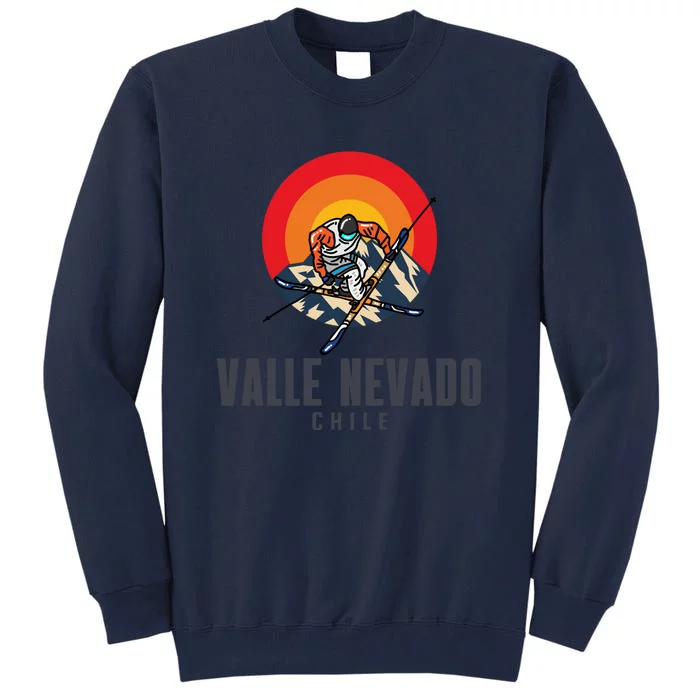 Valle Nevado Chile Ski Resort Skiing Tall Sweatshirt