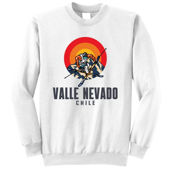 Valle Nevado Chile Ski Resort Skiing Sweatshirt