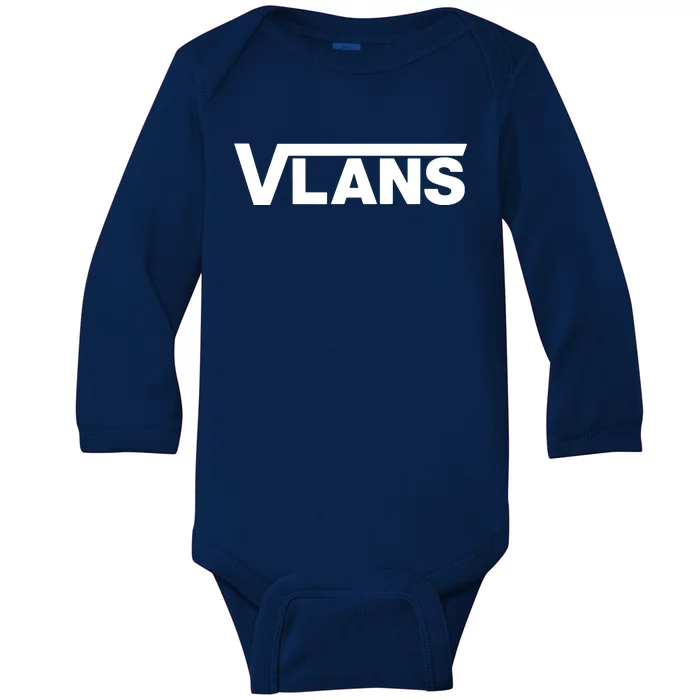 VLANs Network Engineering Baby Long Sleeve Bodysuit