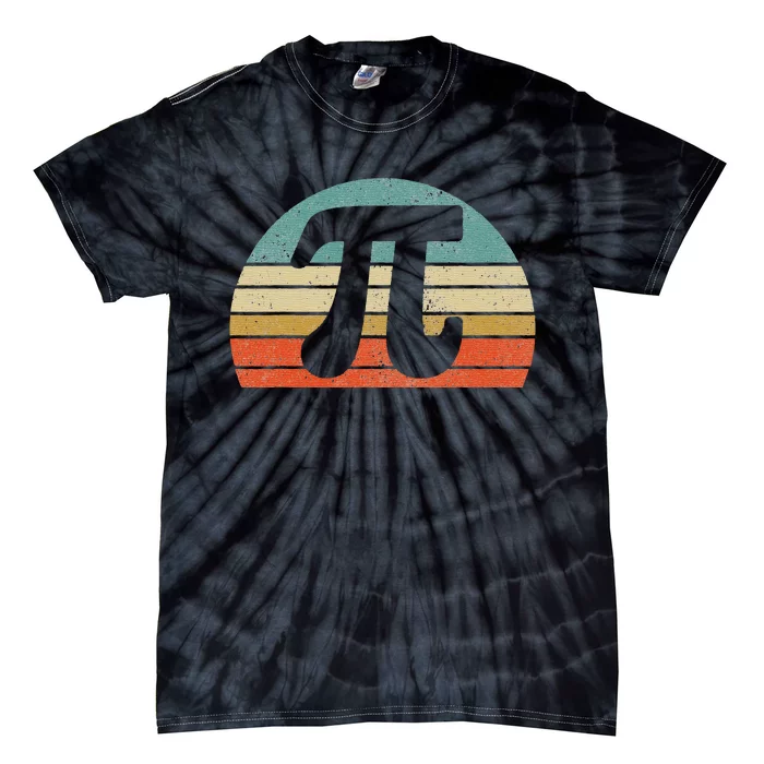 Vintage Nerd Geek Pie 3.14 Cute Sunset Diy Tie-Dye T-Shirt