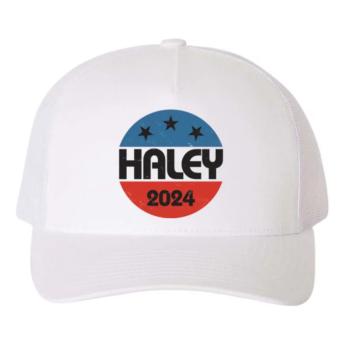 Vintage Nikki Haley For President 2024 Election Yupoong Adult 5-Panel Trucker Hat