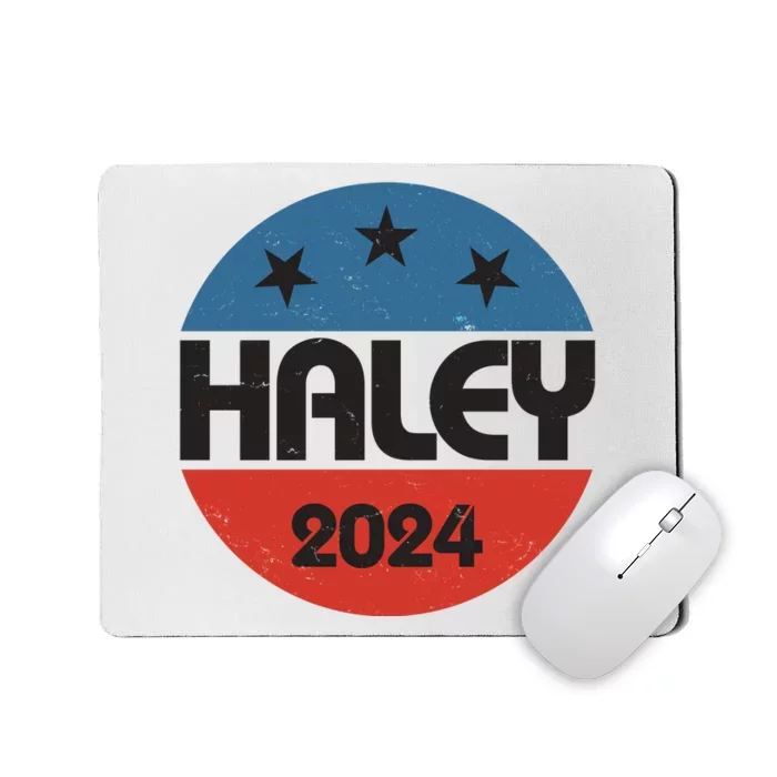 Vintage Nikki Haley For President 2024 Election Mousepad