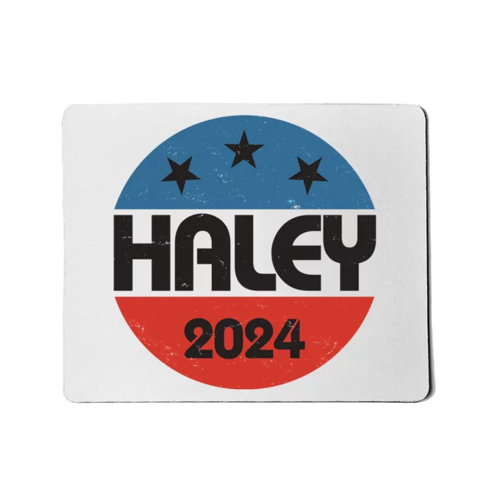 Vintage Nikki Haley For President 2024 Election Mousepad