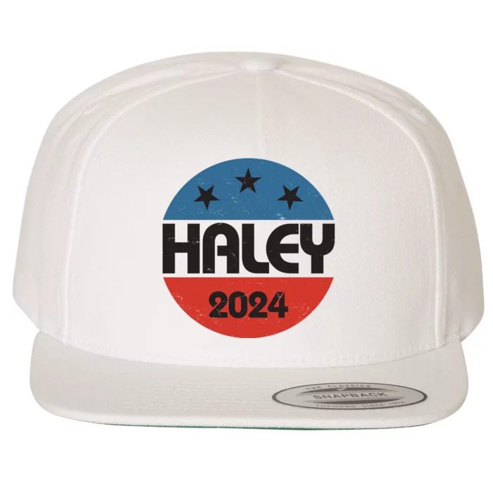 Vintage Nikki Haley For President 2024 Election Wool Snapback Cap