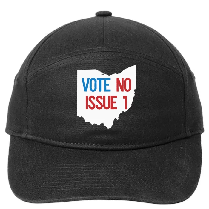 Vote No Issue 1 7-Panel Snapback Hat