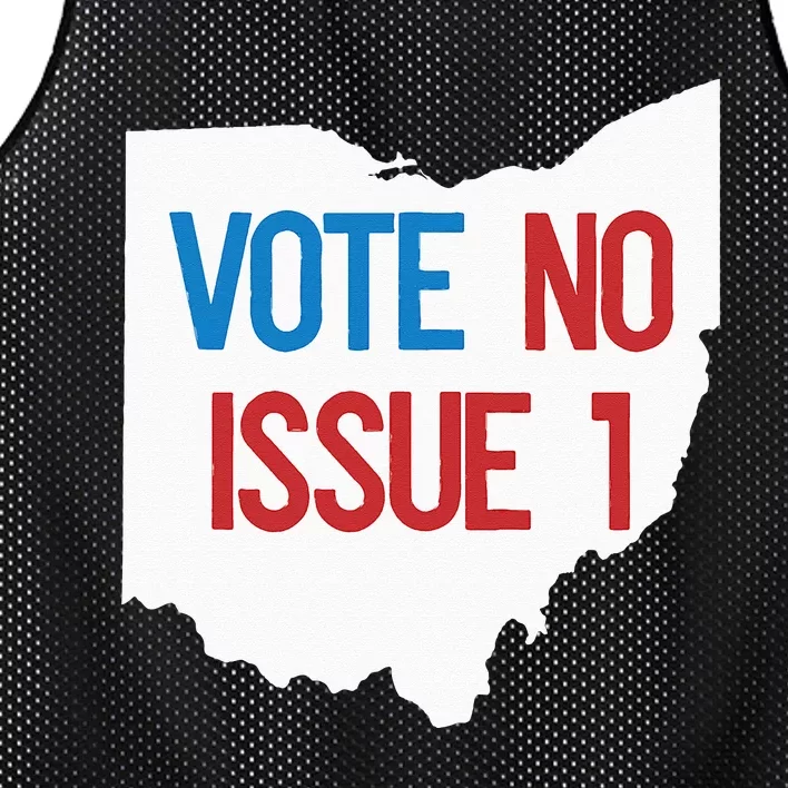 Vote No Issue 1 Mesh Reversible Basketball Jersey Tank