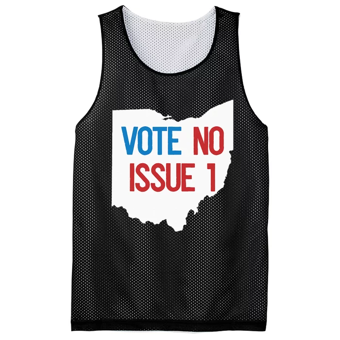 Vote No Issue 1 Mesh Reversible Basketball Jersey Tank