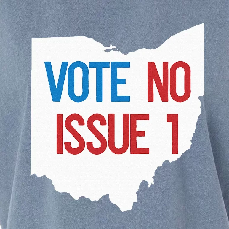 Vote No Issue 1 Garment-Dyed Women's Muscle Tee