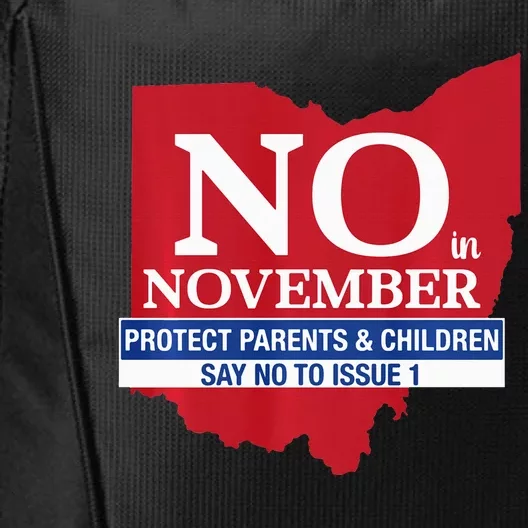 Vote NO in November City Backpack