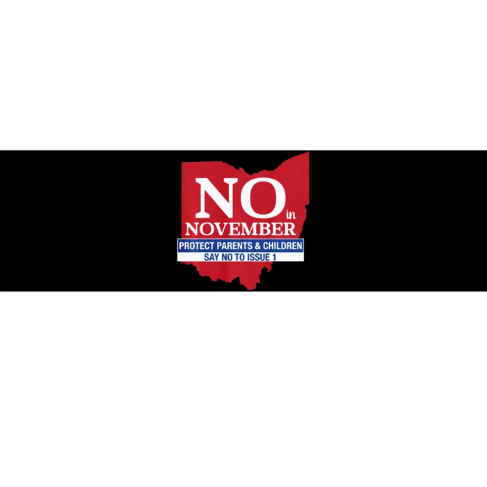 Vote NO in November Bumper Sticker