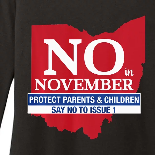 Vote NO in November Womens CVC Long Sleeve Shirt