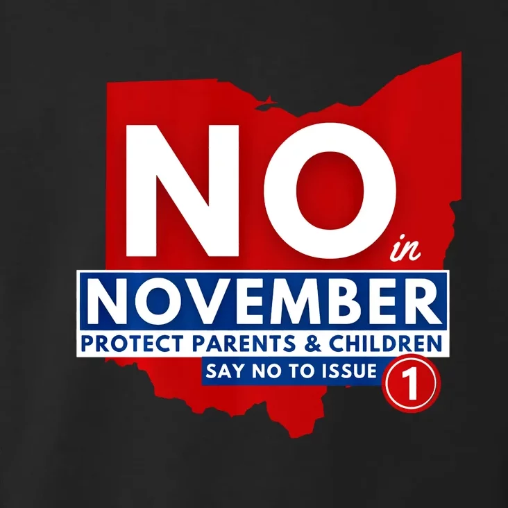 Vote NO In November Toddler Hoodie