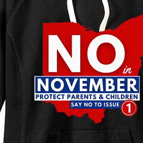 Vote NO In November Women's Fleece Hoodie