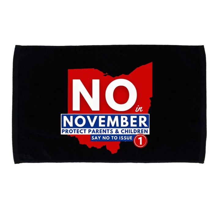 Vote NO In November Microfiber Hand Towel