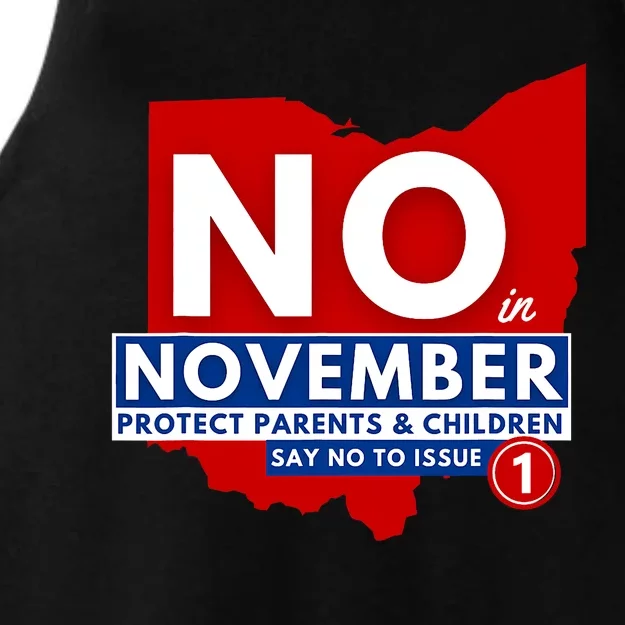 Vote NO In November Ladies Tri-Blend Wicking Tank