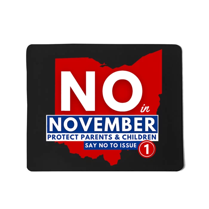 Vote NO In November Mousepad