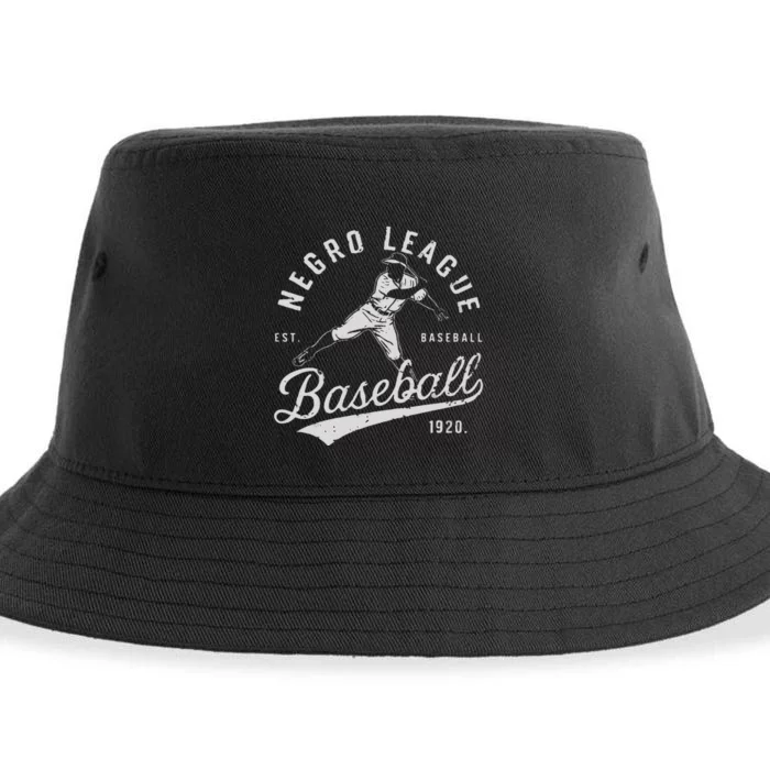 Vintage Negro League Baseball Est 1920 Sustainable Bucket Hat